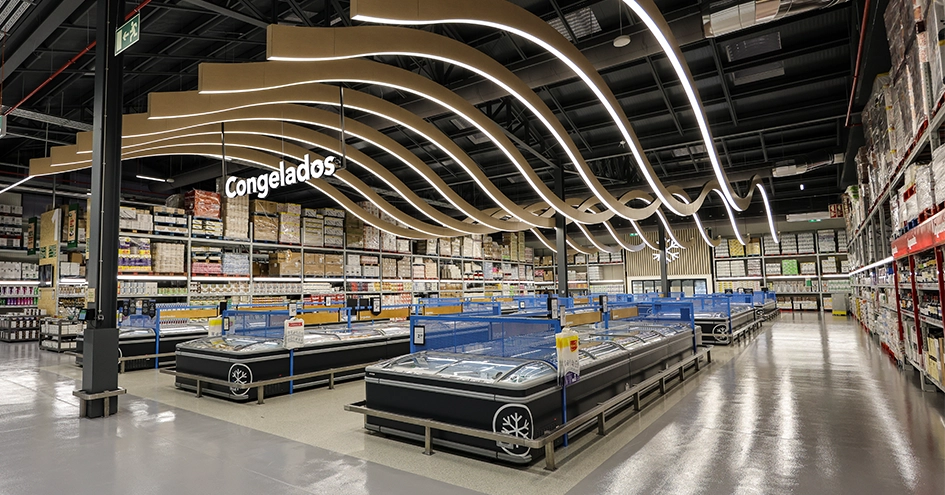 Frozen food section of Recheio (photo)