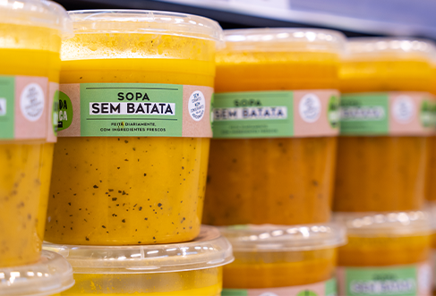 Lineares com sopa (foto)