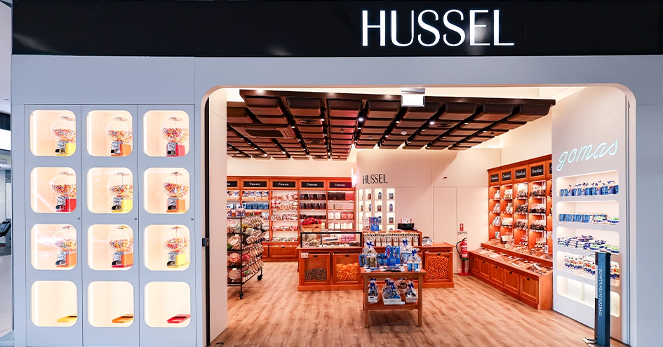 Montra de uma loja Hussel (foto)